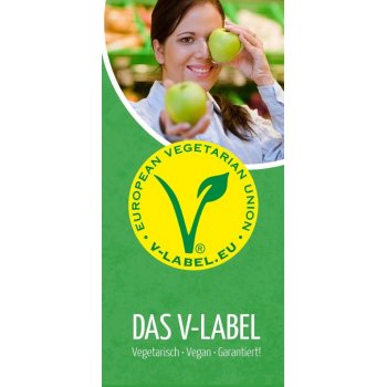 Faltblatt: "V-Label"