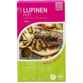 Lupine Filets Organic, 2 x 100g