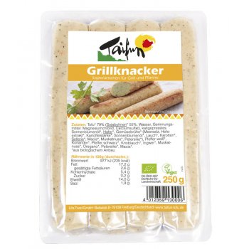 Tofu Grill Sausages Organic, 250g