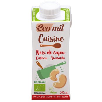 Cuisine Cashew Sugar Free Organic, 200 ml