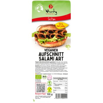 Vegan Slices Salami Style Organic, 100g