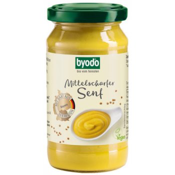 Mustard Medium Hot Organic, 200ml