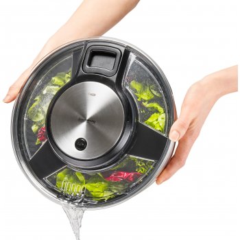 Salad Spinner Speedwing Stainless Steel Ø 27cm