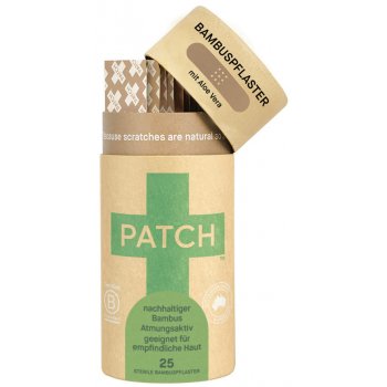 Patch Aloe Vera Bamboo Strip Bandages, 25 pcs