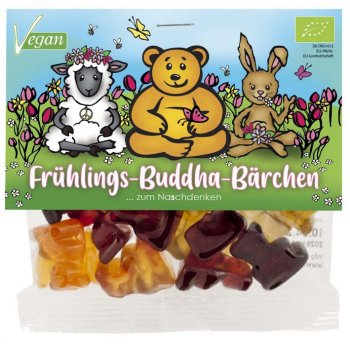 Jellys Bear mind sweets Peace Team Buddha Bear Organic, 75g