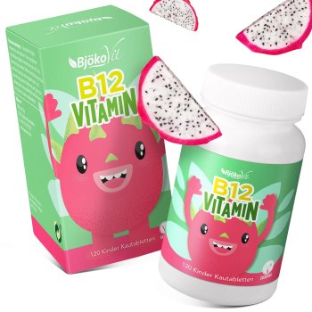 Vitamine B12 pour enfants méthyl 3.1μg Vegan 120 comprimés à mâcher