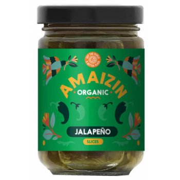 Amaizin Jalapenos Green Cuts Organic, 150g
