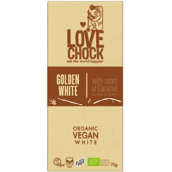 Lovechock Golden White RAW Organic, 70g