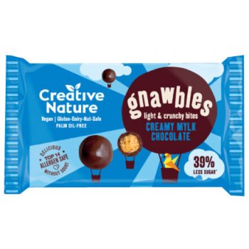 Creative Nature Gnawbles - Creamy Mylk Chocolate, 30g