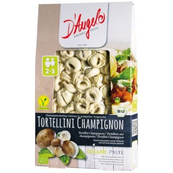 D'Angelo Tortellini filled Mushrooms Organic, 250g