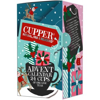 Tea advent tea cupper advent calendar organic, 24x2g