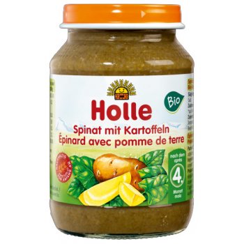 Holle Baby Food Spinach with potatoes Organic, 190g