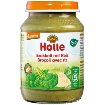 Holle Baby Food Broccoli with rice Organic, 190g
