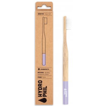 Bamboo Tooth Brush Super Soft VIOLET Hydrophil