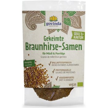 Germinated Brown Millet Seeds Organic, 125g