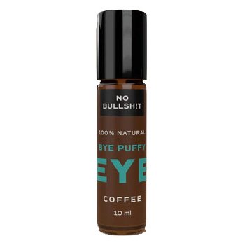 No Bullsh!t Bye Puffy Eye - Eye Roller with Coffee Oil, 10ml